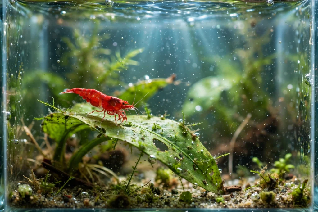 Chili rasboras in a nano tank
